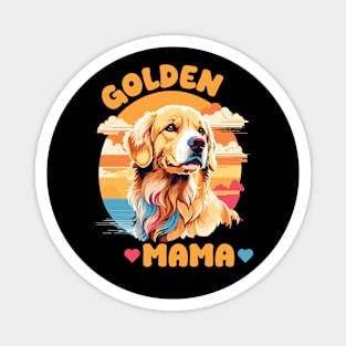 Golden Retriever Love - Golden Mama Magnet